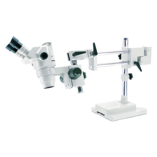 Optika Microscop stereo zoom trinocular SZR-14, stativ mobil suspendat