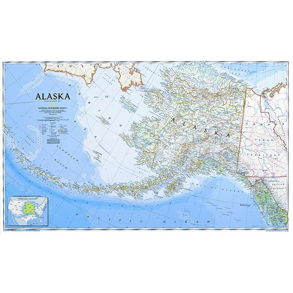 National Geographic Harta Alaska