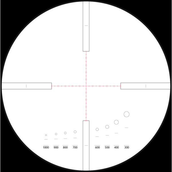 Meopta Zielfernrohr ZD 6-24x56 RD, Absehen MIL-DOT2