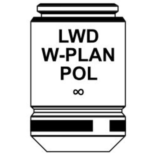 Optika obiectiv IOS LWD W-PLAN POL objective 20x/0.40, M-1138