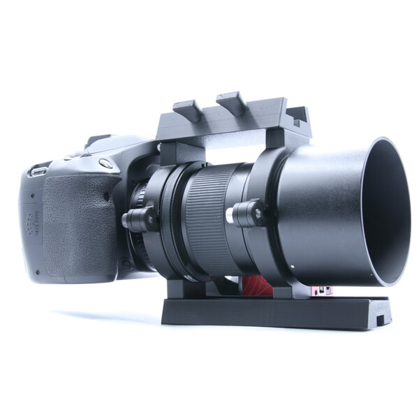 Astroprints EAF Motoranbaukit mit Schelle, Schiene und Sucherschuh für Samyang 135 mm Objektiv