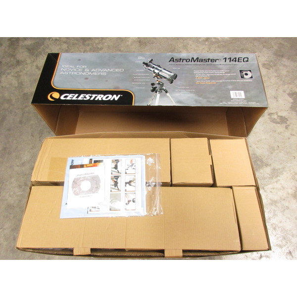 Celestron Teleskop N 114/1000 Astromaster EQ (Stativfunktion eingeschränkt)