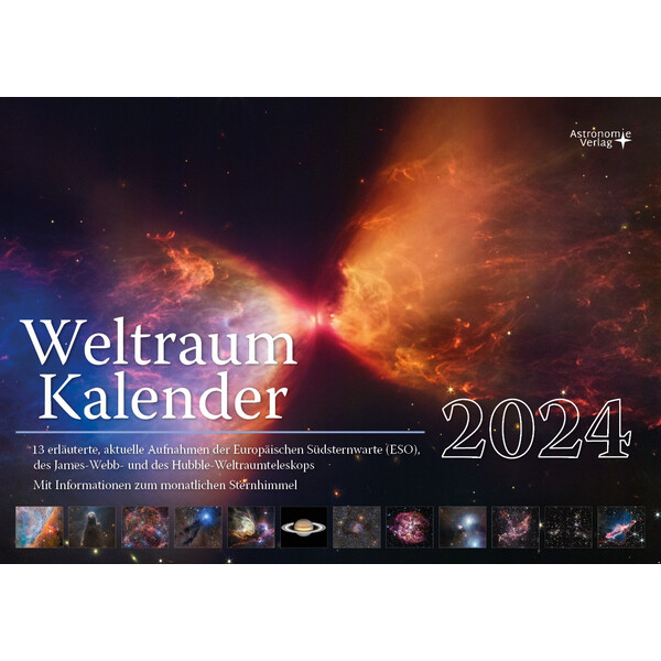 Astronomie-Verlag Calendar Weltraum-Kalender 2024