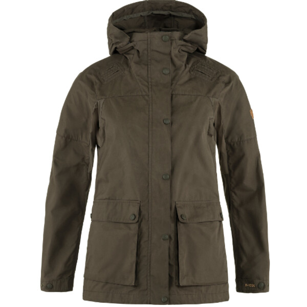 Fjällräven Forest Hybrid Jacket W, 633 Dark Olive, M