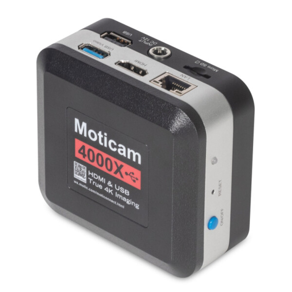 Motic Camera Kamera 4000X, color, 8MP, CMOS, 1/2.8, HDMI/USB/Lan/Wifi, 1.45 µm