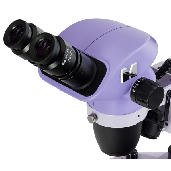 MAGUS Microscopul stereoscopic 8B 6.5x-55x bino Greenough 3W LED