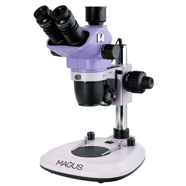 MAGUS Microscopul stereoscopic 8T 6.5x-55x trino Greenough 3W LED