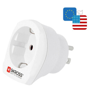 Skross Adaptor retea Reiseadapter Europe to USA