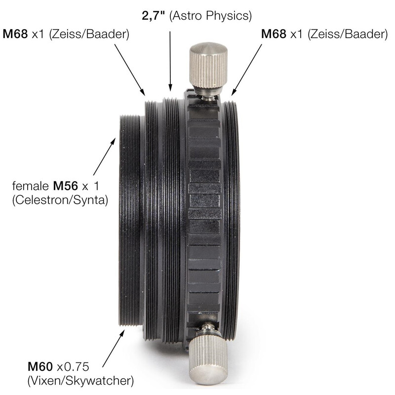 Baader Adapter Adaptor 2'' patru in unu M68/2"/M68