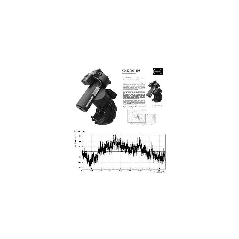 Baader Montura 'Monolith' GM 2000 HPS  GoTo equatorial mount - (equatorial head only)