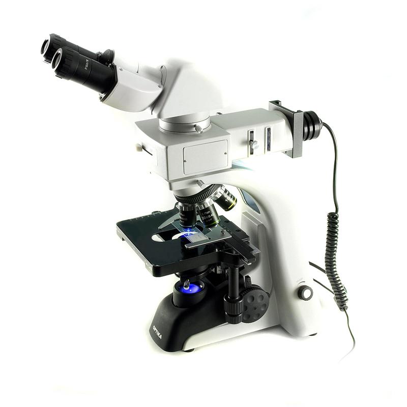 Optika Microscop fluorescent trinocular LED B-353LD1