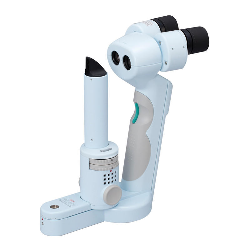 Kowa SL-17, hand held slit lamp LED, blue