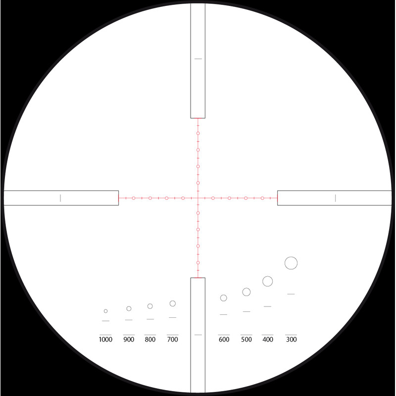 Meopta Zielfernrohr ZD 6-24x56 RD, Absehen MIL-DOT2