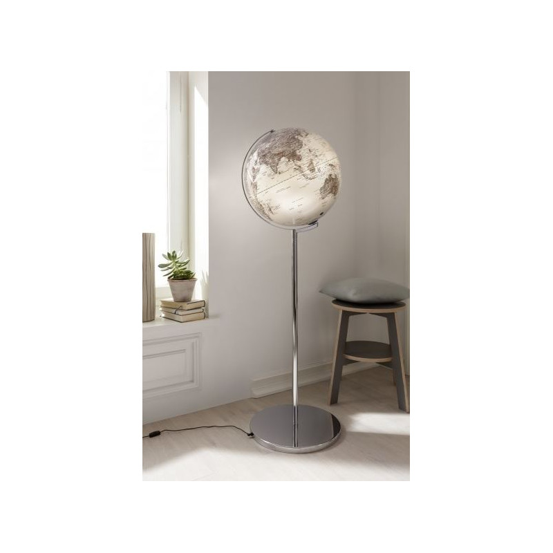 TROIKA Glob cu stand Sojus Silver 43cm