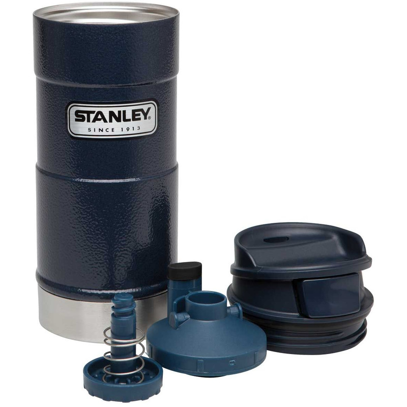 Stanley Termos Classic, 0.3l, cu cana, albastru inchis