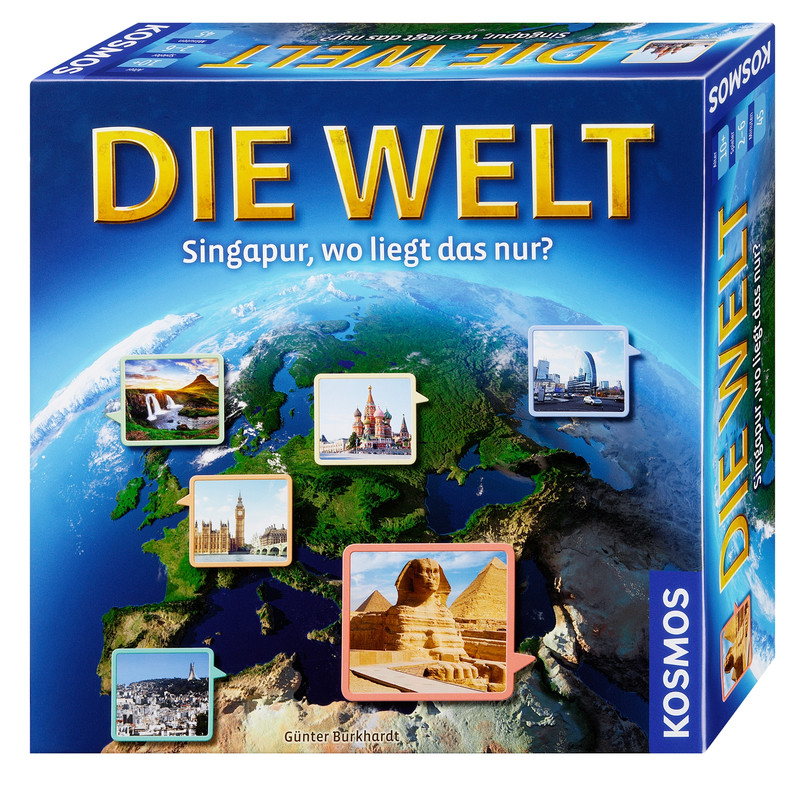 Kosmos Verlag Game Lumea - Singapore, unde este?