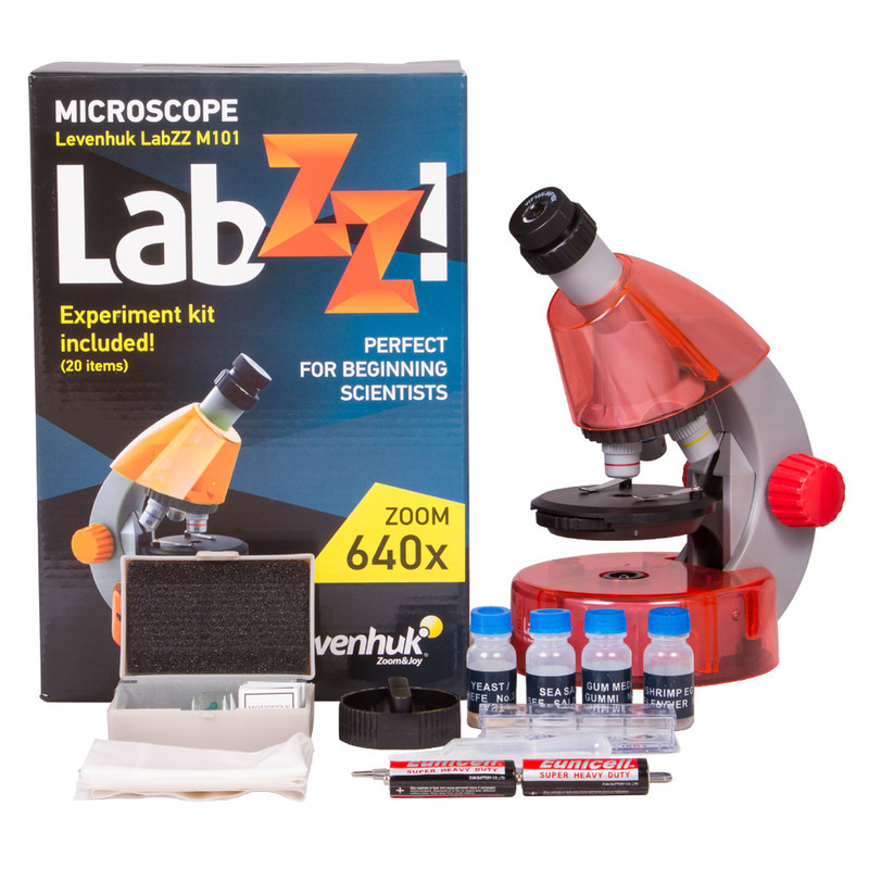 Levenhuk Microscop LabZZ M101 Orange