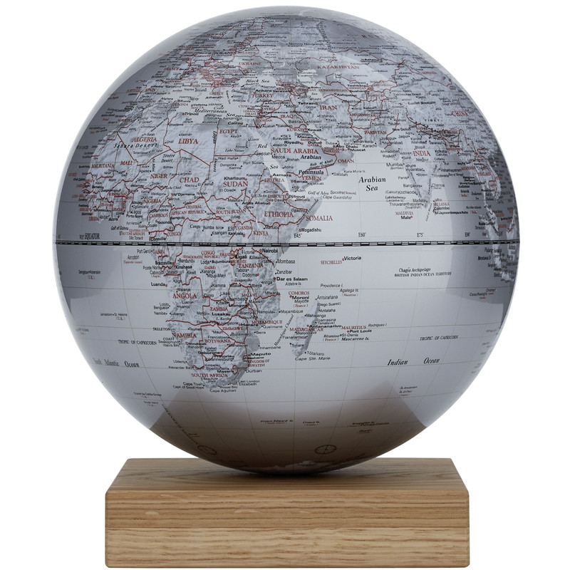 TROIKA Glob Platon Oak Silver 25cm