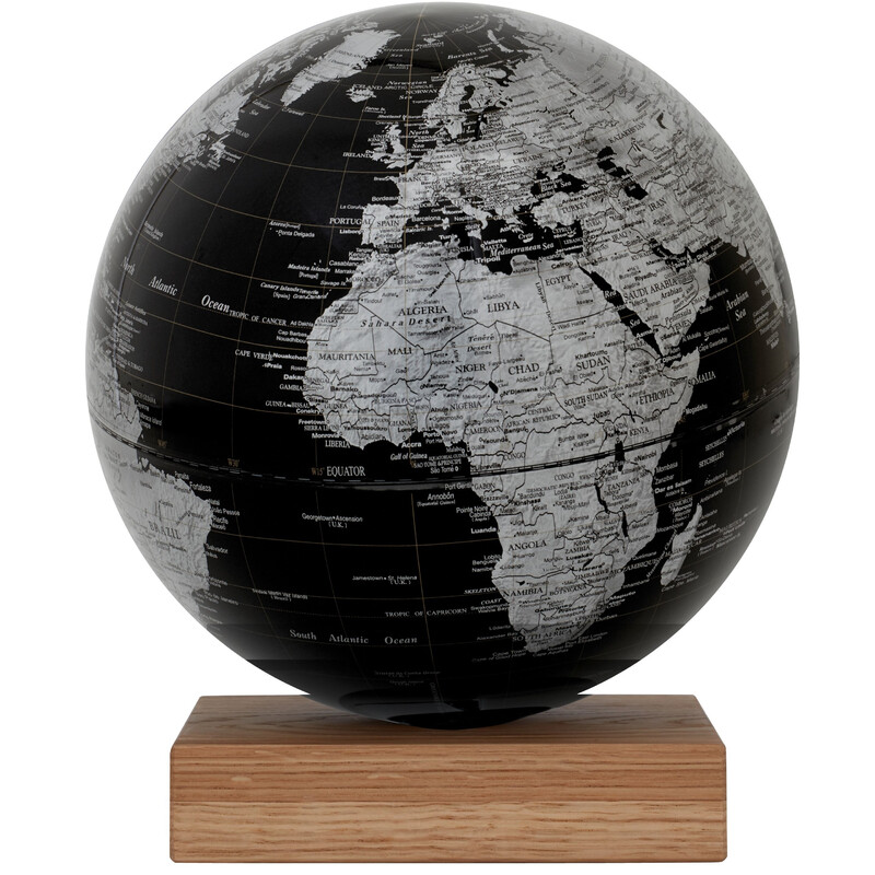 TROIKA Glob Platon Oak Black 30cm