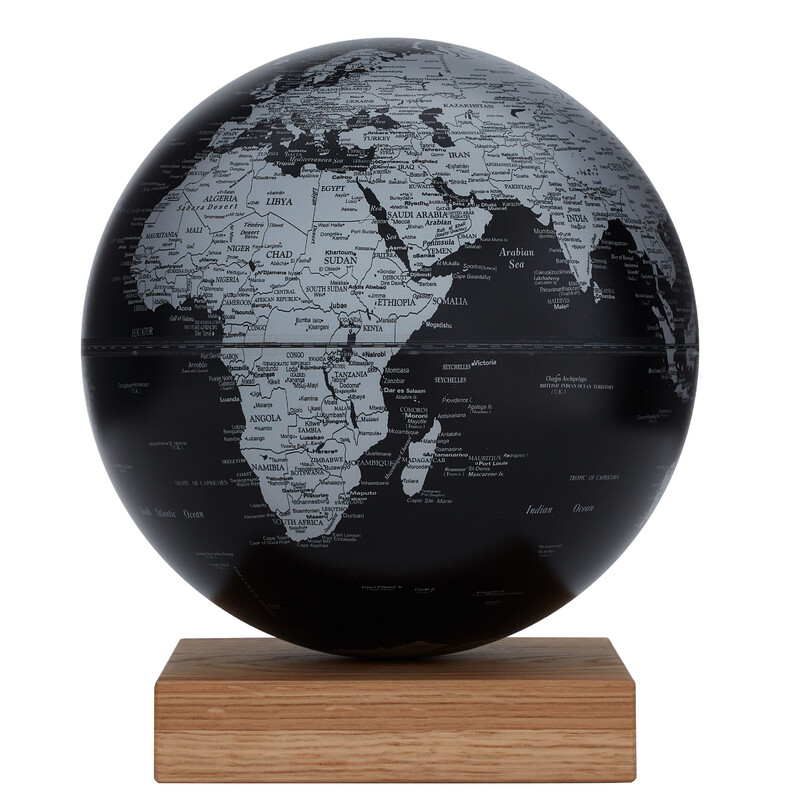 TROIKA Glob Platon Oak Matt Black 30cm