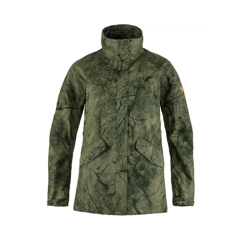 Fjällräven Forest Hybrid Jacket W, 626-625 Green Camo-Laurel Green, XL