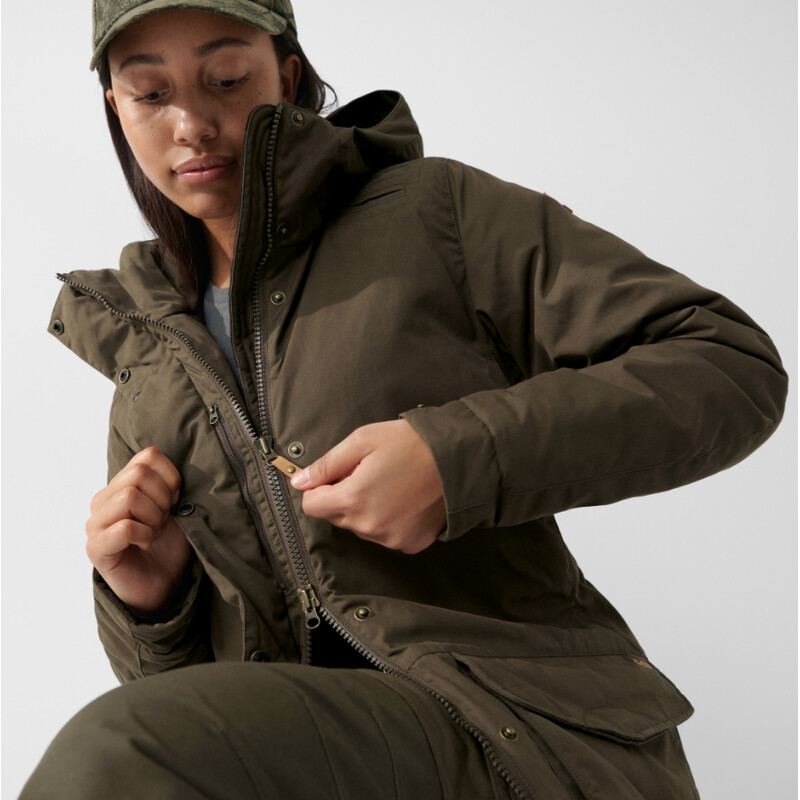 Fjällräven Högvilt Jacket W, 633 Dark Olive, M