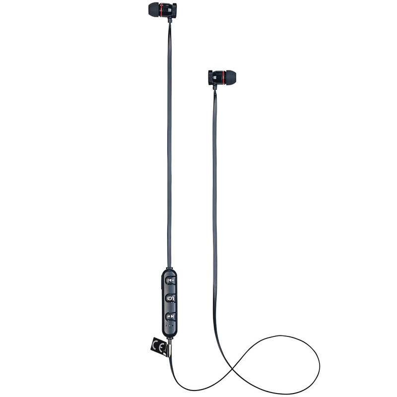 Omegon Bluetooth In-Ear-Stereo-Headset mit Magnet, Bluetooth 5.0