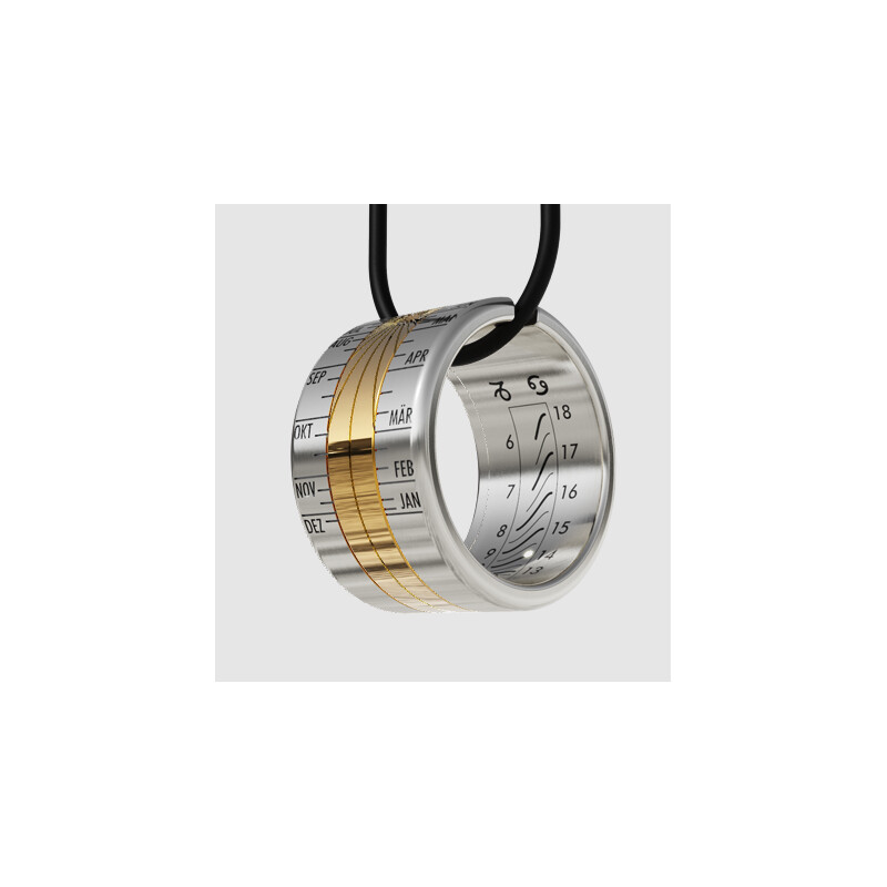 Helios Sundial Solar Ring I Gold