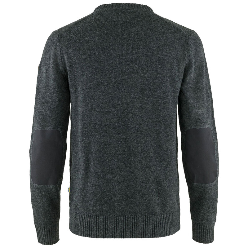 Fjällräven Övik V-neck Sweater M, 030 Dark Grey, Gr. L