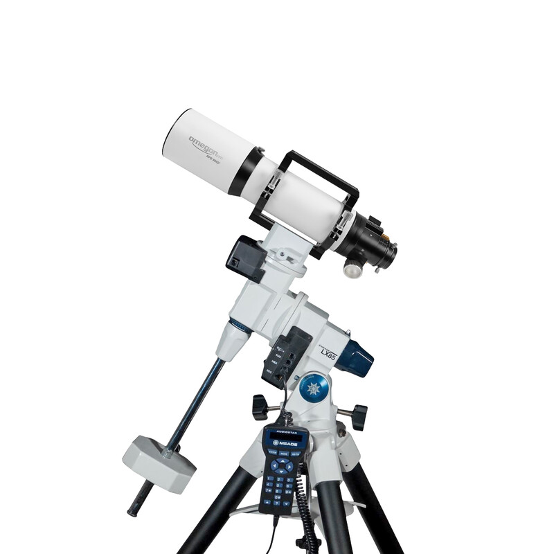 Omegon Refractor apochromat AP 96/575 Pro APO Triplet ED FCD-100 + Meade LX85 GoTo