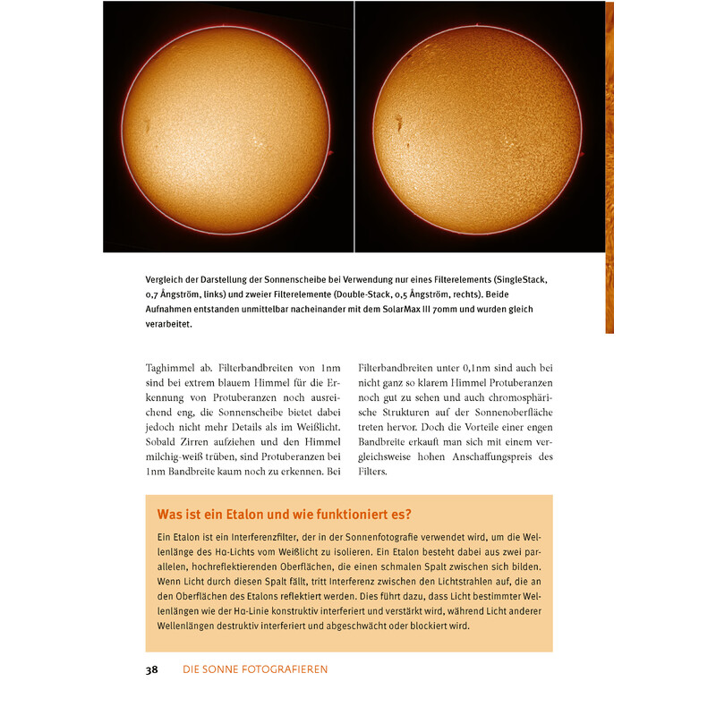 Oculum Verlag Die Sonne fotografieren