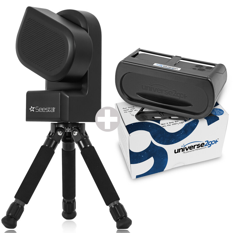 ZWO Smart Telescope AP 50/250 Seestar S50 cu Universe2go+