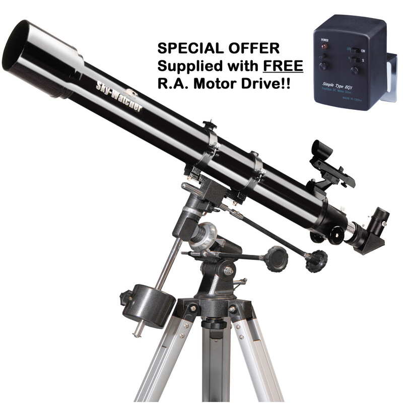 Skywatcher Telescop AC 70/900 Capricorn EQ-1 RA