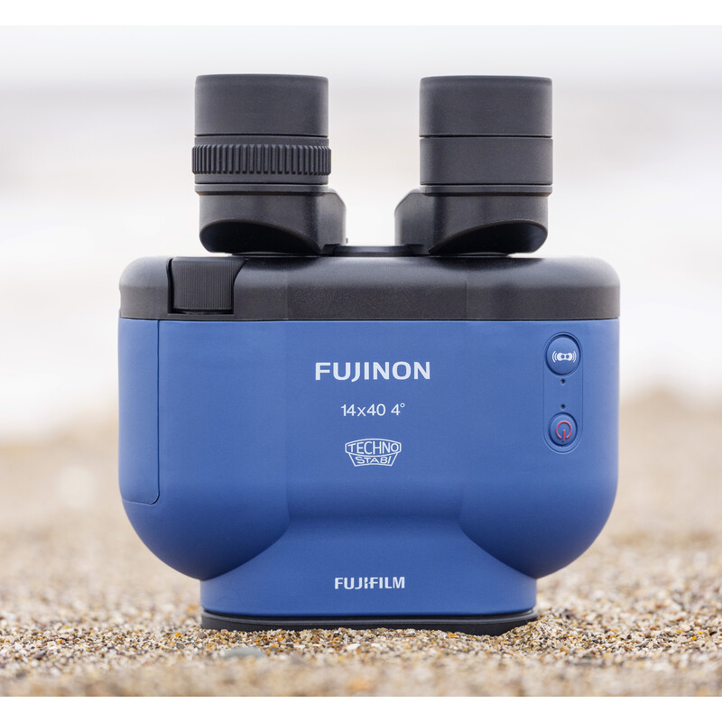 Fujinon Binocluri cu stabilizator de imagine Techno-Stabi TS-X 14x40 blue