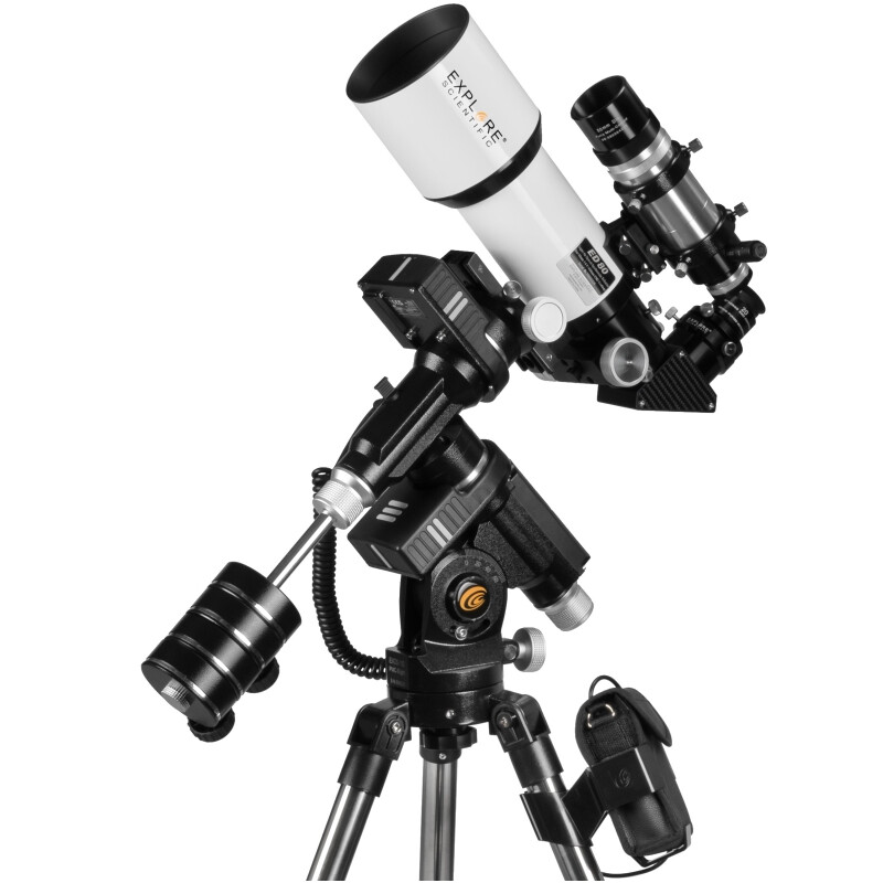 Explore Scientific Refractor apochromat AP 80/480 ED Alu iEXOS-100 PMC-8 Wi-Fi GoTo