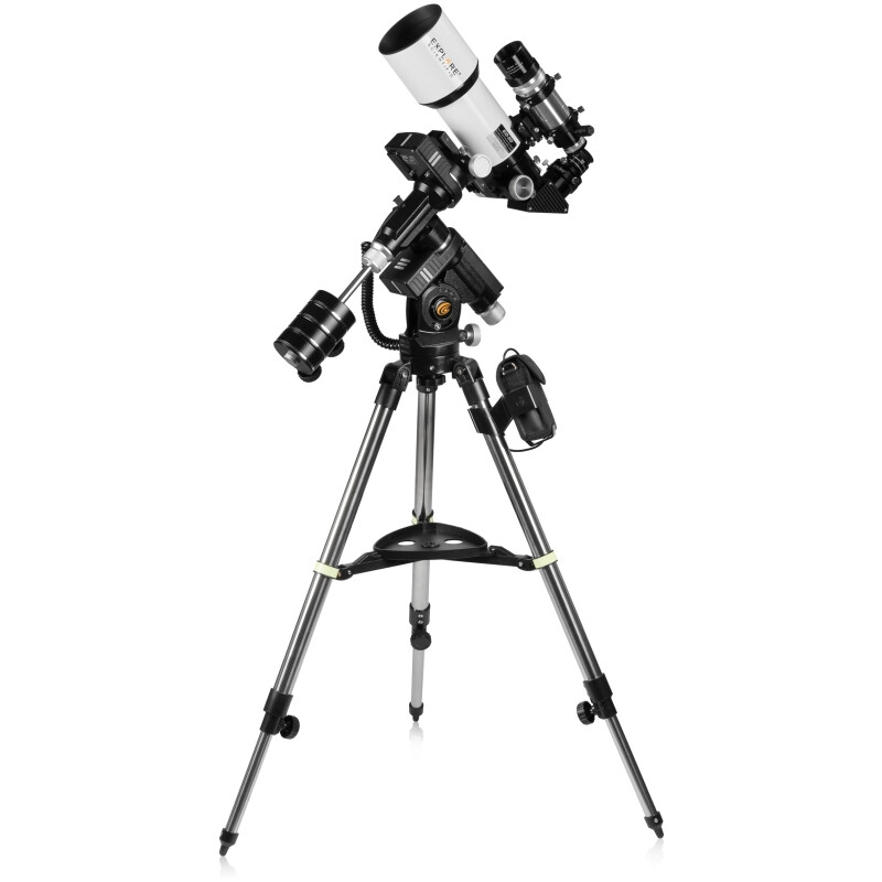 Explore Scientific Refractor apochromat AP 80/480 ED Alu iEXOS-100 PMC-8 Wi-Fi GoTo