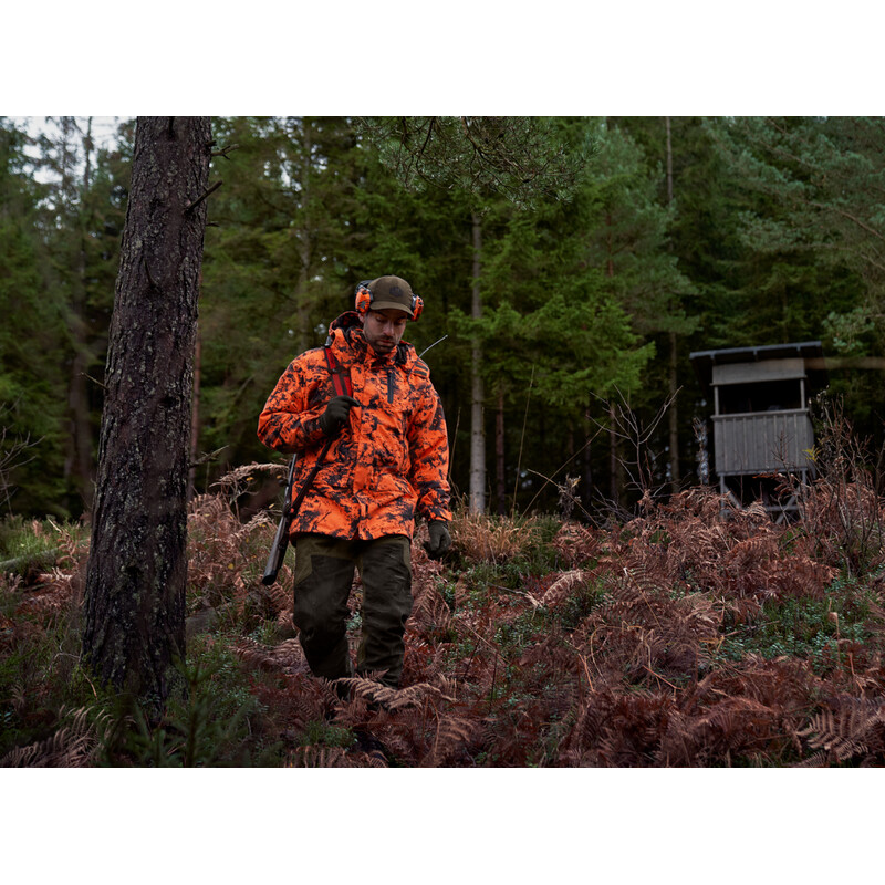 Härkila Wildboar Pro HWS Insulated Jacke, AXIS MSP®Orange Blaze, Gr. 54