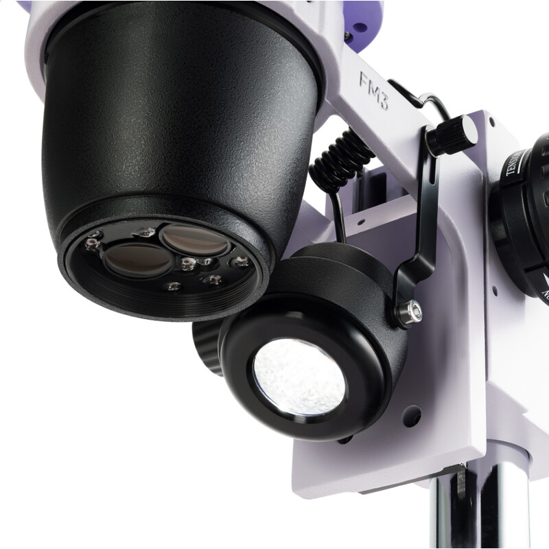 MAGUS Microscopul stereoscopic 8B 6.5x-55x bino Greenough 3W LED