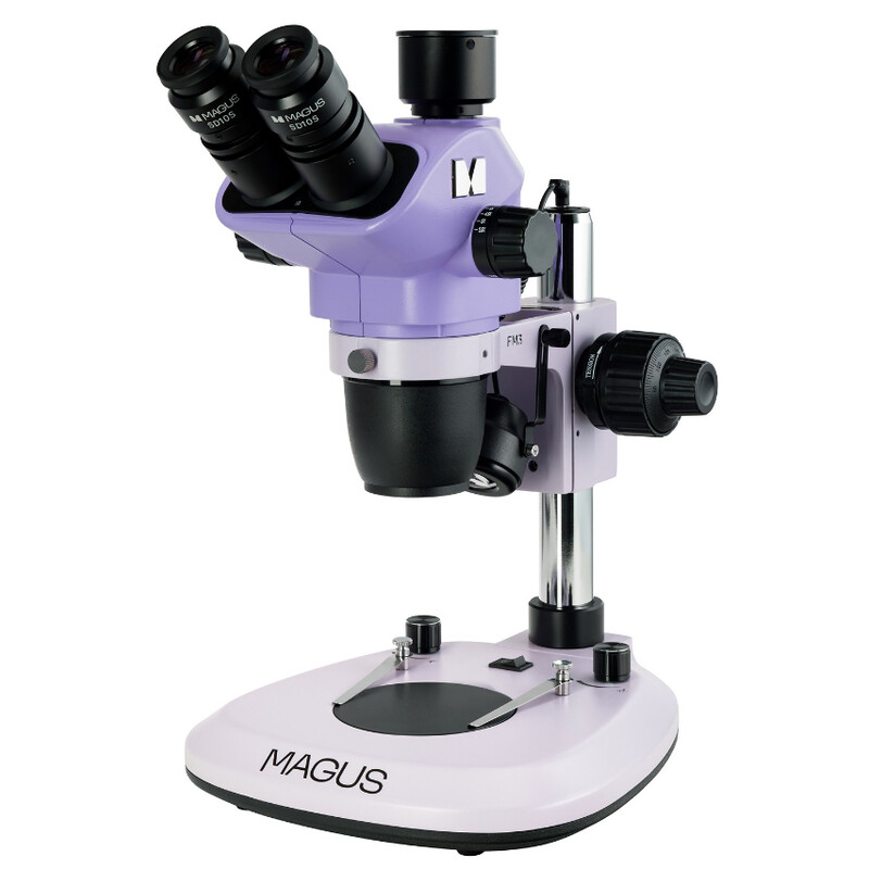 MAGUS Microscopul stereoscopic 8T 6.5x-55x trino Greenough 3W LED