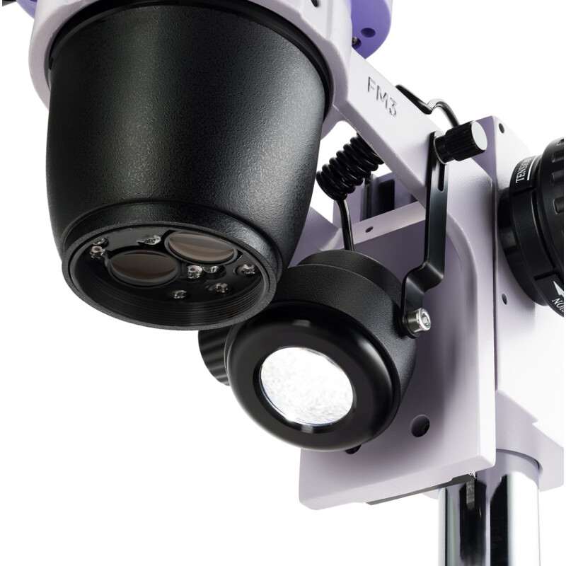 MAGUS Microscopul stereoscopic 8T 6.5x-55x trino Greenough 3W LED