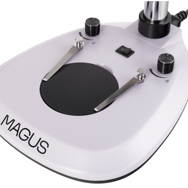 MAGUS Microscopul stereoscopic 8T 6.5x-55x trino Greenough 3W LED