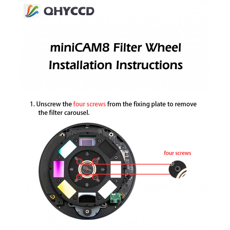 QHY Camera miniCam8 Mono Combo